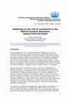 Research paper thumbnail of Reflecting on the Role of Consultants in the Field of Inclusive Education