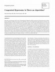 Research paper thumbnail of Congenital hypotonia: is there an algorithm?