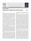 Research paper thumbnail of Development of epilepsy after neonatal seizures