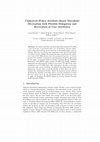 Research paper thumbnail of Ciphertext-Policy Attribute-Based Threshold Decryption with Flexible Delegation and Revocation of User Attributes