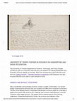 Research paper thumbnail of New project: Making Sense of  Illustrated Handwritten Archives (2016-2020)