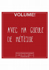 Research paper thumbnail of Volume ! n°12-1 Chanson and Immigration issue