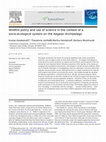 Research paper thumbnail of Wildfire policy and use of science in the context of a socio-ecological system on the Aegean Archipelago