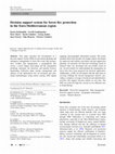 Research paper thumbnail of Decision support system for forest fire protection in the Euro-Mediterranean region