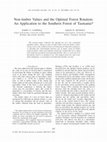 Research paper thumbnail of Non-timber Values and the Optimal Forest Rotation: An Application to the Southern Forest of Tasmania*