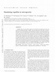 Research paper thumbnail of Simulating regoliths in microgravity