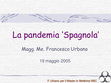 Research paper thumbnail of La pandemia 'Spagnola'