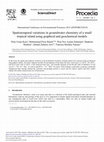 Research paper thumbnail of Spatiotemporal variations in groundwater chemistry of a small tropical island using graphical and geochemical models