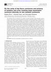 Research paper thumbnail of On the rarity of big fierce carnivores and primacy of isolation and area: tracking large mammalian carnivore diversity on two isolated continents