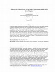 Research paper thumbnail of Pathways out of rural poverty: a case study in socio-economic mobility in the rural Philippines