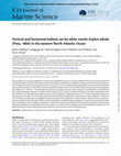 Research paper thumbnail of Vertical and horizontal habitat use by white marlin Kajikia albida (Poey, 1860) in the western North Atlantic Ocean