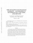 Research paper thumbnail of The Dynamics of Financial Markets--Mandelbrot's multifractal cascades, and beyond