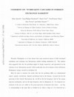 Research paper thumbnail of Comment on``Turbulent cascades in foreign exchange markets''[Ghashghaie et al., Nature 381, 767 (1996)]