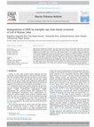 Research paper thumbnail of Biodegradation of HDPE by Aspergillus spp. from Marine Ecosystem of Gulf of Mannar, India