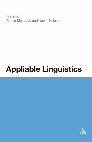 Research paper thumbnail of Appliable Linguistics Texts, Contexts, and Meanings