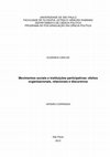 Research paper thumbnail of (2012) Tese_Movimentos sociais e instituições participativas: efeitos organizacionais, relacionais e discursivos