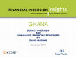 Research paper thumbnail of Financial Inclusion - Ghanaians Financial Behaviours