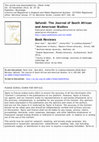 Research paper thumbnail of Review of Pamela E. Brooks, *Boycotts, Buses, And Passes: Black Women's Resistance in the U.S. South and South Africa*