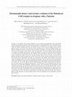 Research paper thumbnail of Metamorphic history and tectonic evolution of the Himalayan UHP eclogites in Kaghan valley, Pakistan