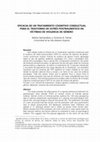 Research paper thumbnail of Eficacia de un tratamiento cognitivo - conductual para el trastorno de estrés postraumático en víctimas de violencia de género