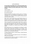 Research paper thumbnail of CARTA DE MIGUEL GRAU A SU ESPOSA