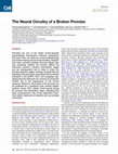 Research paper thumbnail of The Neural Circuitry of a Broken Promise