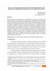 Research paper thumbnail of TROCA E RECIPROCIDADE EM MERCADOS DE PROXIMIDADE: UMA REFLEXÃO A PARTIR DE ESTUDO DE CASO NO SERTÃO DO CEARÁ