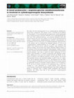 Research paper thumbnail of A novel prokaryotic l-arginine:glycine amidinotransferase is involved in cylindrospermopsin biosynthesis