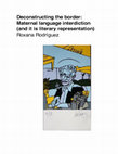 Research paper thumbnail of De-constructing the border: Maternal language interdiction (and it is literary representation)