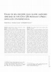 Research paper thumbnail of L’huile de ben identifiée dans quatre amphores africaines de type Ostia LIX provenant d’Arles : difficultés d’interprétation