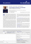 Research paper thumbnail of Le parrainage en Europe et en Amérique. Pratiques de longue durée XVIe-XXIe siècles (Bruxelles, Peter Lang, 2015)