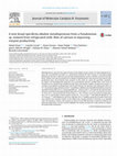 Research paper thumbnail of A new broad specificity alkaline metalloprotease from a Pseudomonas sp. Isolated from refrigerated milk: role of calcium in improving enzyme productivity.