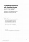 Research paper thumbnail of Esteban Echeverría y la liquidación del contrato social