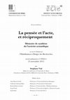 Research paper thumbnail of La pensée et l’acte,  et réciproquement