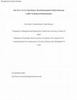 Research paper thumbnail of They See Us As Less Than Human: Meta-Dehumanization Predicts Intergroup Conflict Via Reciprocal Dehumanization