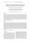 Research paper thumbnail of Pengenalan Wajah dengan Matriks Kookurensi Aras Keabuan dan Jaringan Syaraf Tiruan Probabilistik