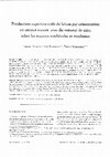 Research paper thumbnail of Production expérimentale de laiton par cémentation en creuset ouvert, avec du minerai de zinc, selon les recettes médiévales et modernes