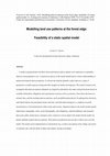 Research paper thumbnail of Modelling land use patterns at the forest edge: Feasibility of a static spatial model