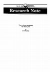 Research paper thumbnail of Tree volume equations for slash pine