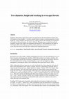 Research paper thumbnail of Tree diameter, height and stocking in even-aged forests