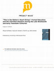 Research paper thumbnail of “This is the Nation’s Heart-String”: Formal Education and the Cherokee Diaspora during the Late Nineteenth and Early Twentieth Centuries,” Wicazo Sa Review, forthcoming 30, no. 2 (2015)