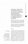 Research paper thumbnail of Sentidos y prácticas en promoción de la salud en el noroeste de Montevideo. Orientaciones de la acción médica en el primer nivel del atención