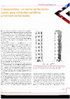 Research paper thumbnail of TEREYGEOL F., CRUZ P., Huayrachina – Un horno de fundicion andino, para minerales metalicos non ferrosos de los Andes, in Slotta R., Schnepel I., Tresoros de los Andes, el cobre chileno para el mundo catalogue d’exposition, édition espagnole, Bochum, 2012, p. 265-268