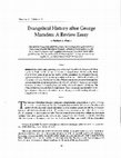 Research paper thumbnail of Evangelical History after George Marsden: A Review Essay