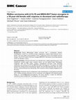 Research paper thumbnail of Midline carcinoma with t(15;19) and BRD4-NUT fusion oncogene in a 30-year-old female with response to docetaxel and radiotherapy