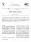 Research paper thumbnail of Study of modular PEC solar cells for photoelectrochemical splitting ofwater employing nanostructured TiO2 photoelectrodes