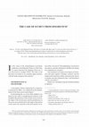 Research paper thumbnail of The case of scurvy from Singidunum / Случај скорбута из Сингидунума