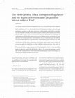 Research paper thumbnail of 'The New General Block Exemption Regulation and the Rights of Persons with Disabilities: Smoke without Fire?', in (2015) ESTAL - EUROPEAN STATE AID LAW QUARTERLY, Vol. 14