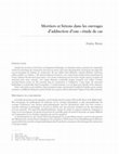 Research paper thumbnail of Mortiers et bétons dans les ouvrages d'adduction d'eau : étude de cas