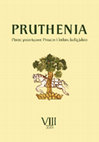 Research paper thumbnail of Pruthenia Yearbook, vol. 8: 2013